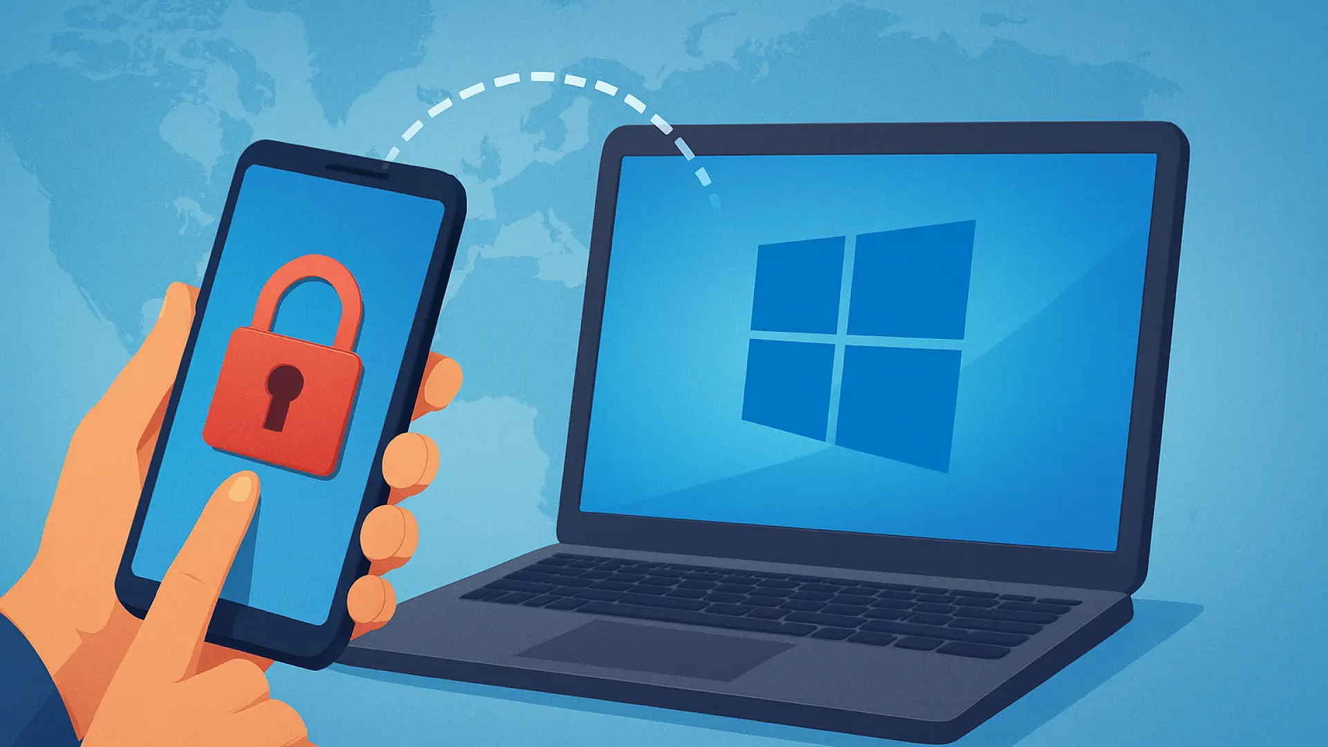 Control Total: Tu Android se Convierte en la Llave Maestra para Bloquear y Gestionar tu Windows 11